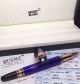 Fake Montblanc Starwalker Bright Blue Rollerball Pen Rose Gold Clip (3)_th.jpg